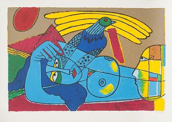 BEVERLOO CORNEILLE, färgserigrafi, signerad, numrerad 6/200 och daterad- 2001.