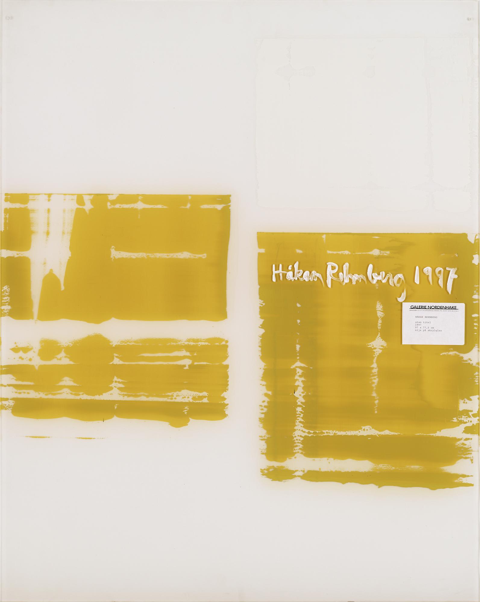 Håkan Rehnberg, "Utan titel".