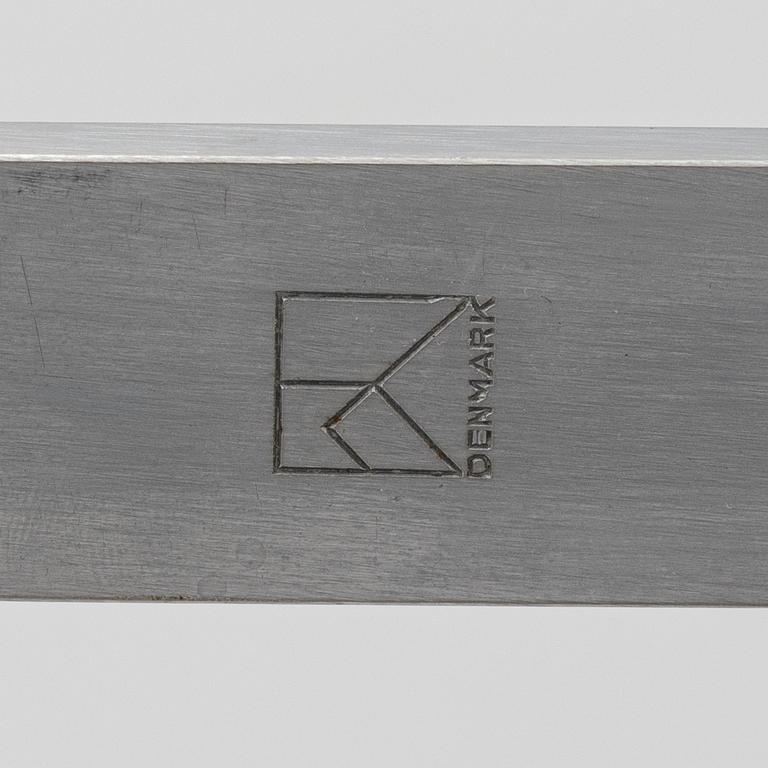 Poul Kjaerholm, a 'PK-61' coffee table, E Kold Christensen, Denmark.