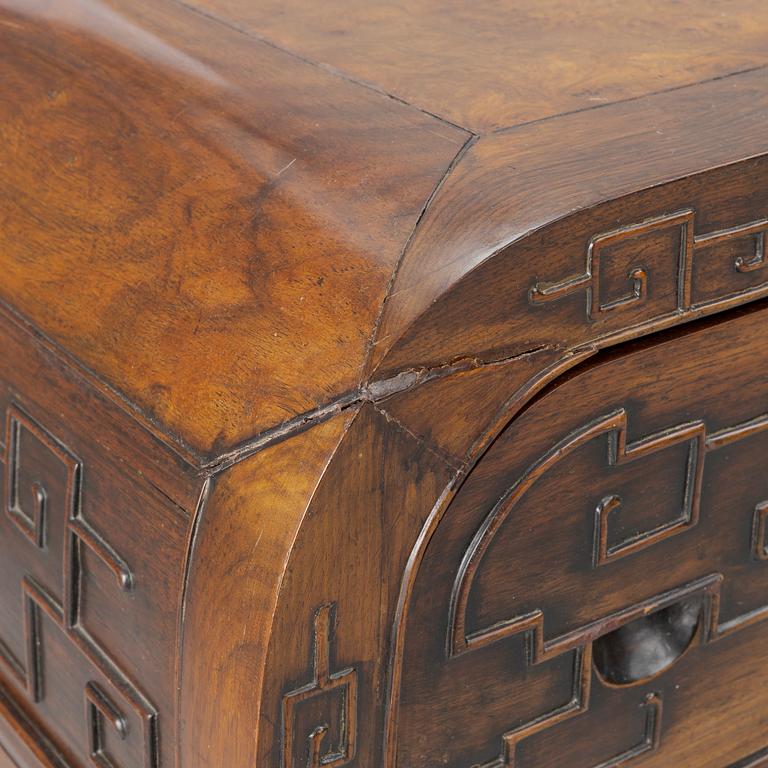 Desk with stool, China, 20th century.