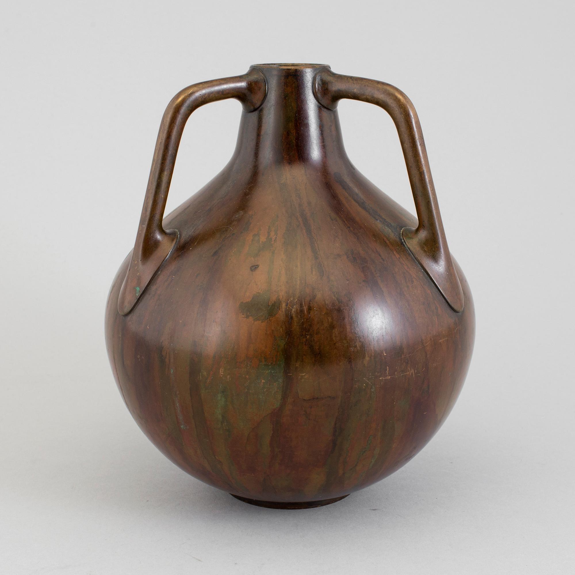 A first half of the 20th century bronze vase.