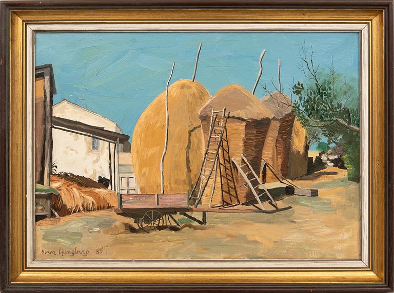 Sven Ljungberg, Haymaking.