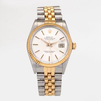 ROLEX, Oyster Perpetual, Datejust, Chronometer, wristwatch, 36 mm,