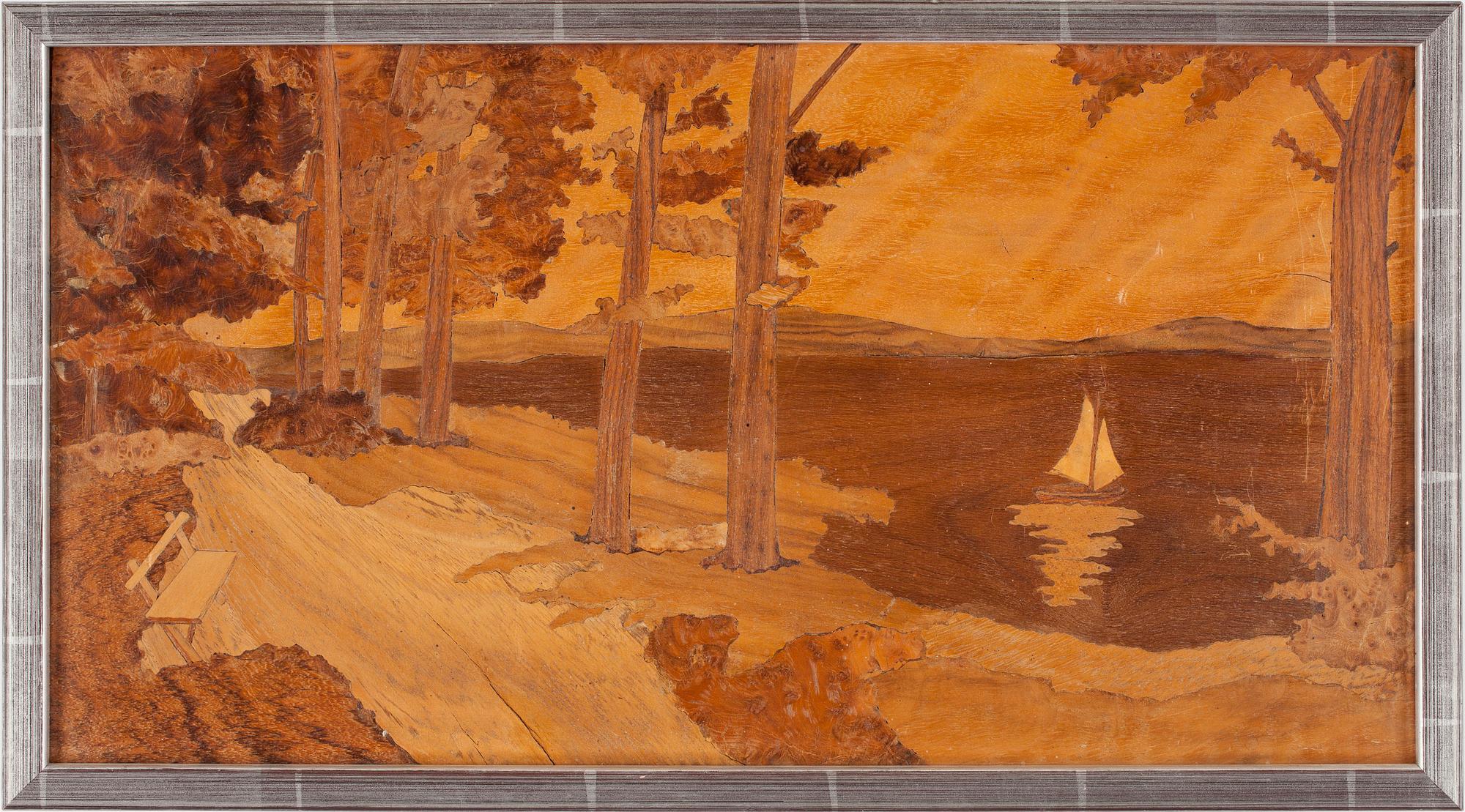 INTARSIATAVLOR, 2st, 1900-tal.