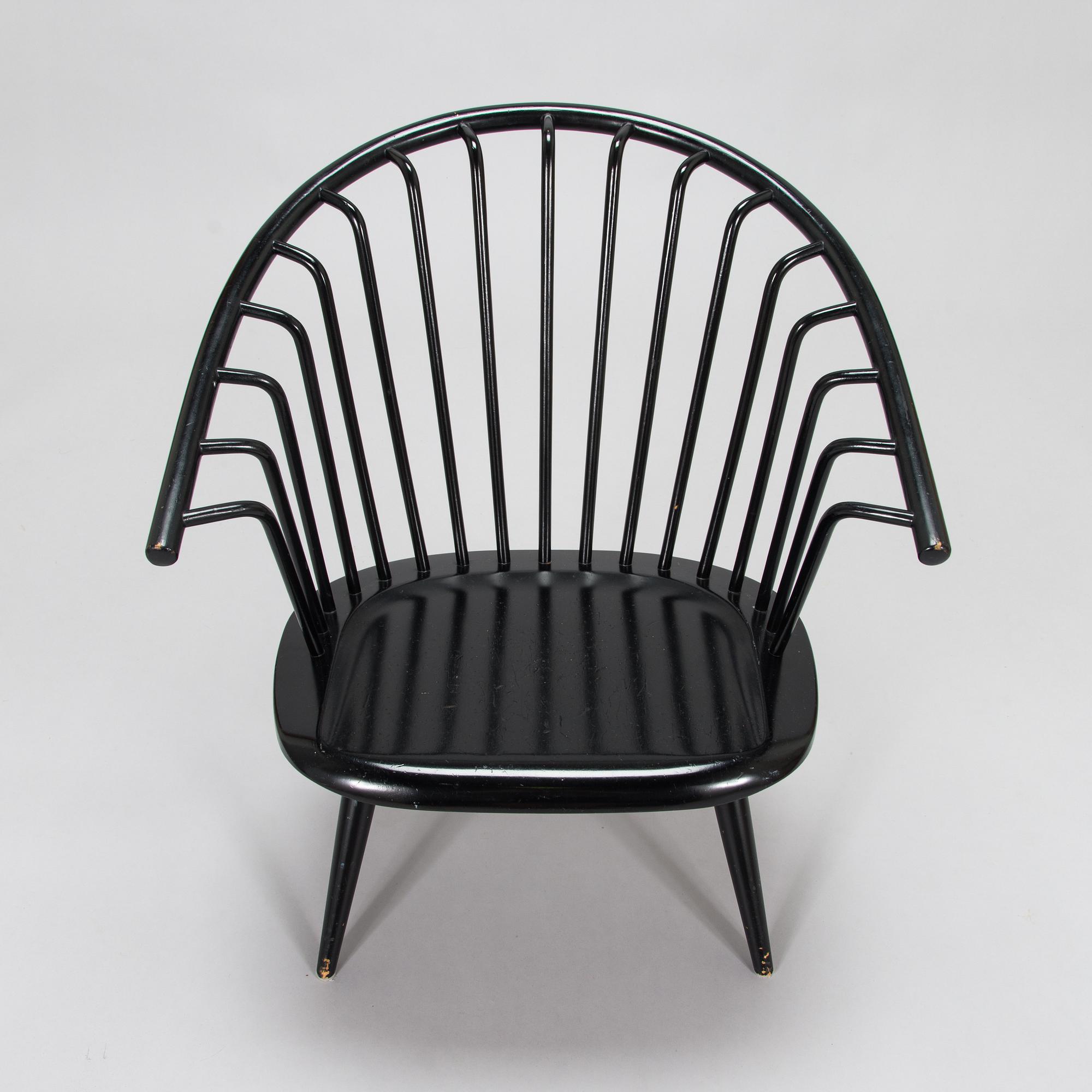 Ilmari Tapiovaara, tuoli, "Crinolette", Asko, 1960-luku.