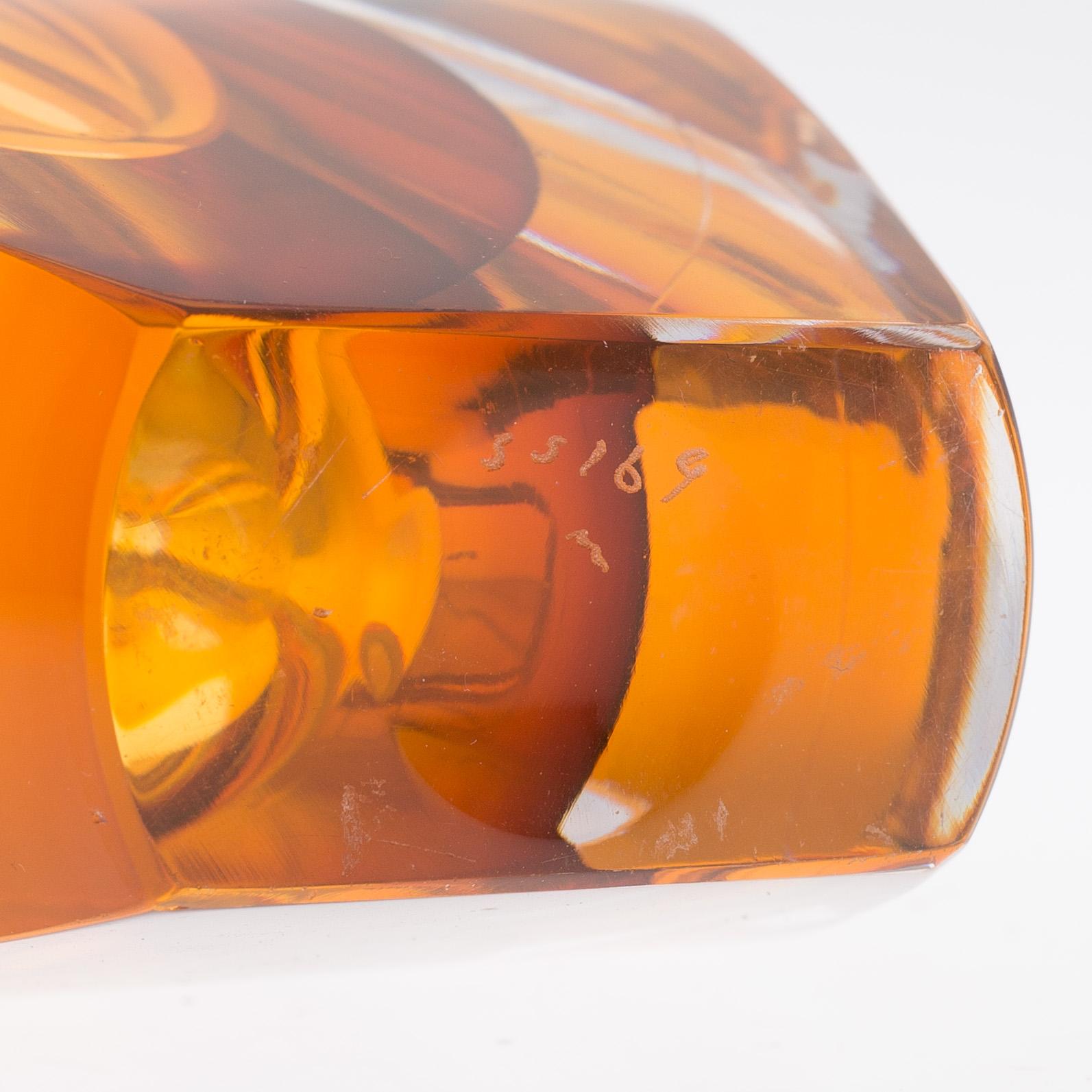 A "Ventana" glass vase, Mona Morales Schildt, Kosta 1960´s.