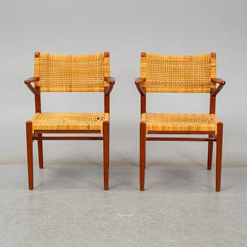 A pair of armchairs, second half of the 20th century.