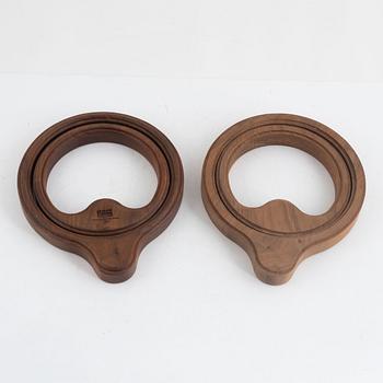 Claesson Koivisto Rune, two pairs of candlesticks, 'Bearing', Phase Design, 2010, of which one is a prototype.
