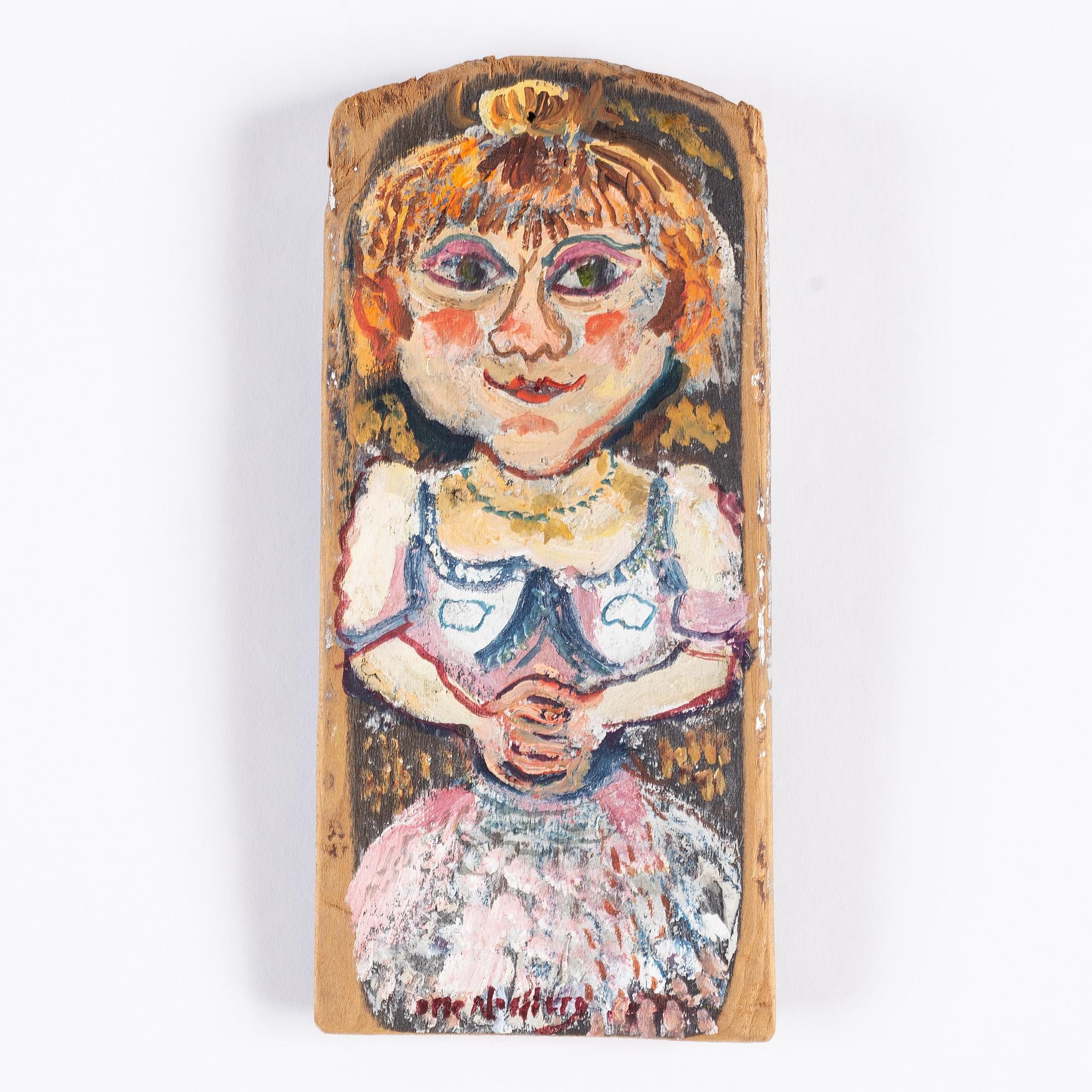 Olle Nordberg , a set of two oil on panel, signed.