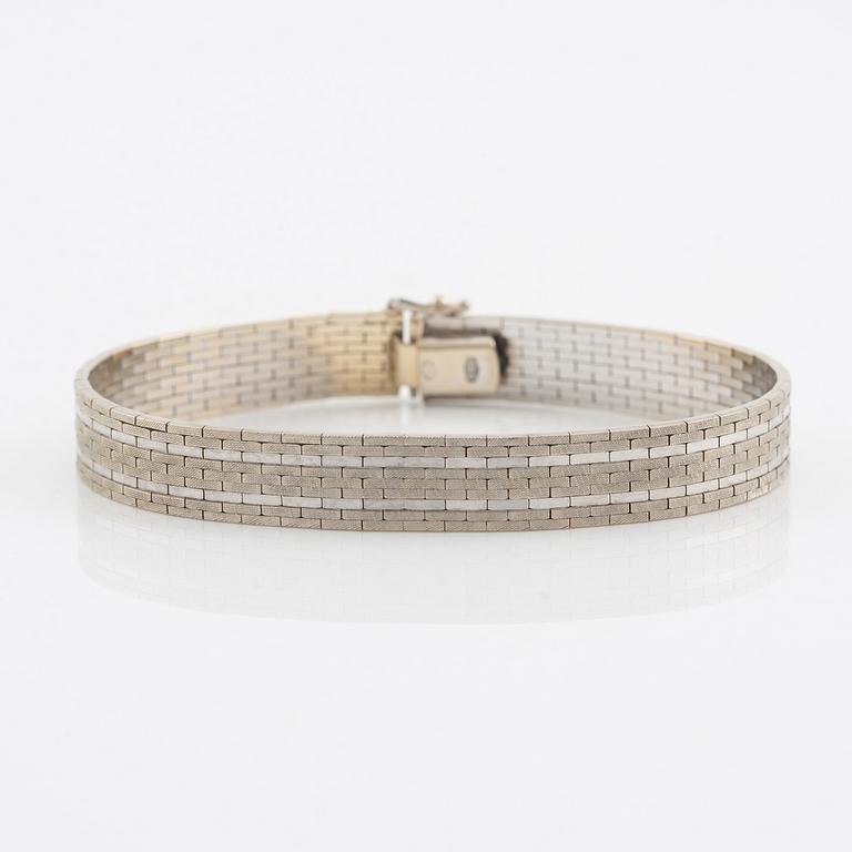 Bracelet, 18K white gold.