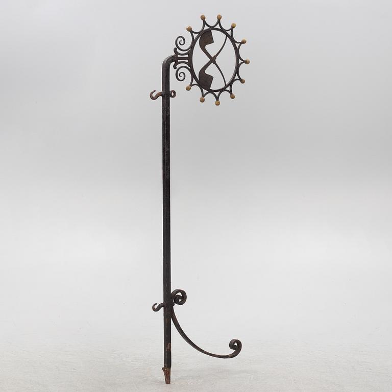 Wall holder for shop sign, 19th century.