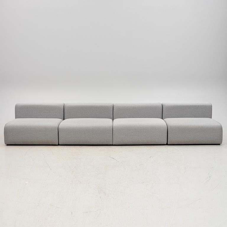 Modular sofa, 4 pieces, "Mags", HAY, contemporary.