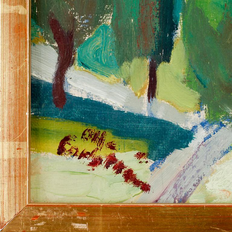 OLLE CARLSTRÖM, olja på duk, sign. och dat. -47.