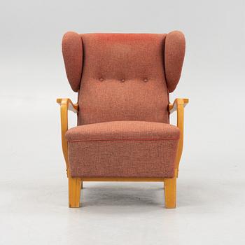 Erik Ahlsén, a Swedish Modern armchair, Kooperativa Förbundet/PUB, 1940's.