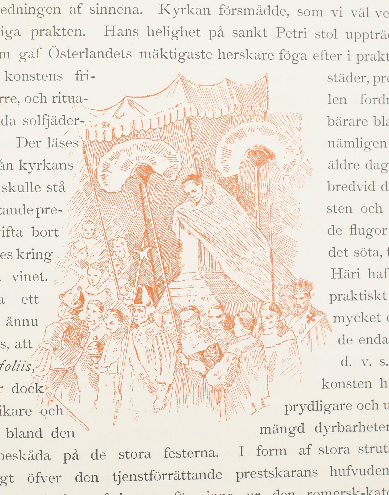 BOK, "Med pensel och penna, en årsbok om svensk konst" utg W. Silfversparre, Stockholm 1885.