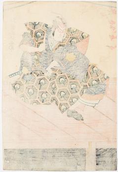Utagawa Toyokuni I, Kabuki actor.