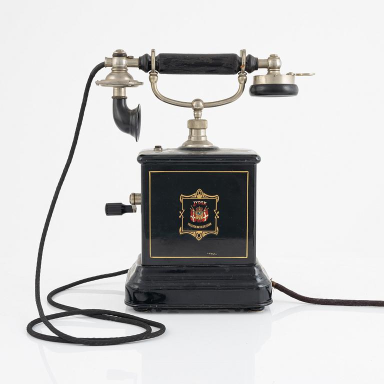 Telefon, Jydsk Telefon Aktieselskab, Danmark, 1900-talets första hälft.