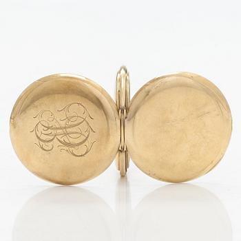 Taskukello, H. Moser & Cie, 49 mm, 14K kultaa,