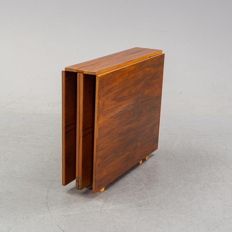 A 'Maria Flap' gateleg table by Bruno Mathsson for Karl Mathsson, dated 1968.