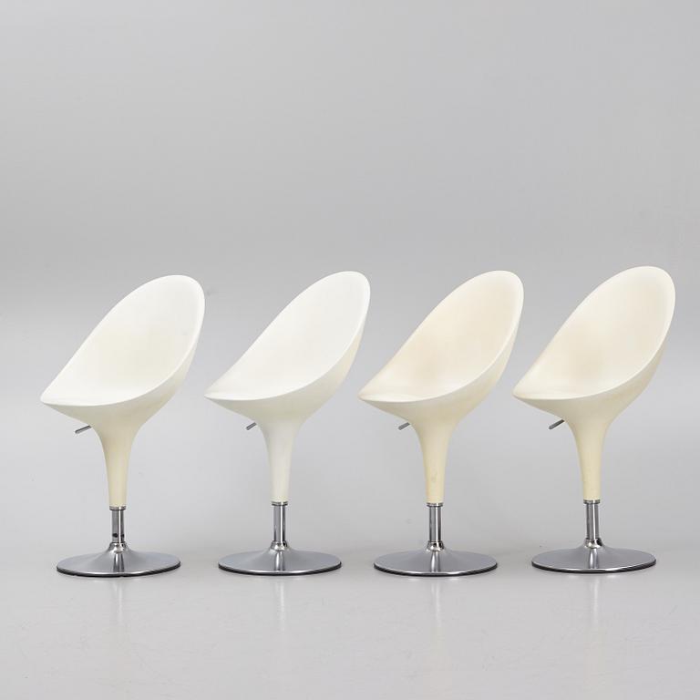 Stefano Giovannoni, four 'Bombo' chairs, Magis, Italy.