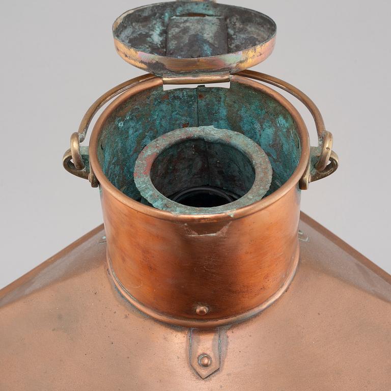 A ship lantern, first half of the 20th century.