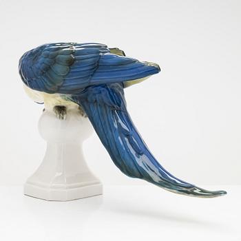 Figurin, porslin, Royal Dux. Tjeckoslovakien.