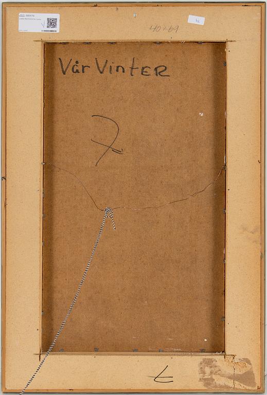 LARS MATSON, panel signed Lars Matson and dated 72.