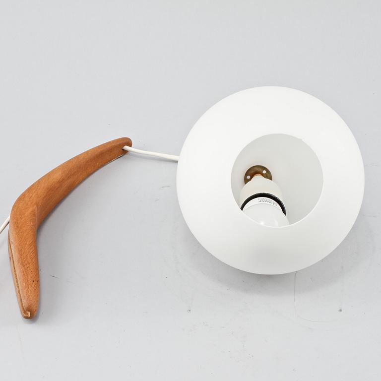 VÄGGLAMPA, Luxus, 1900-talets andra hälft.