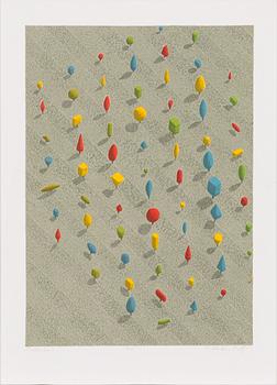 Kristian Krokfors, lithograph, signed and dated -96, marked HC.