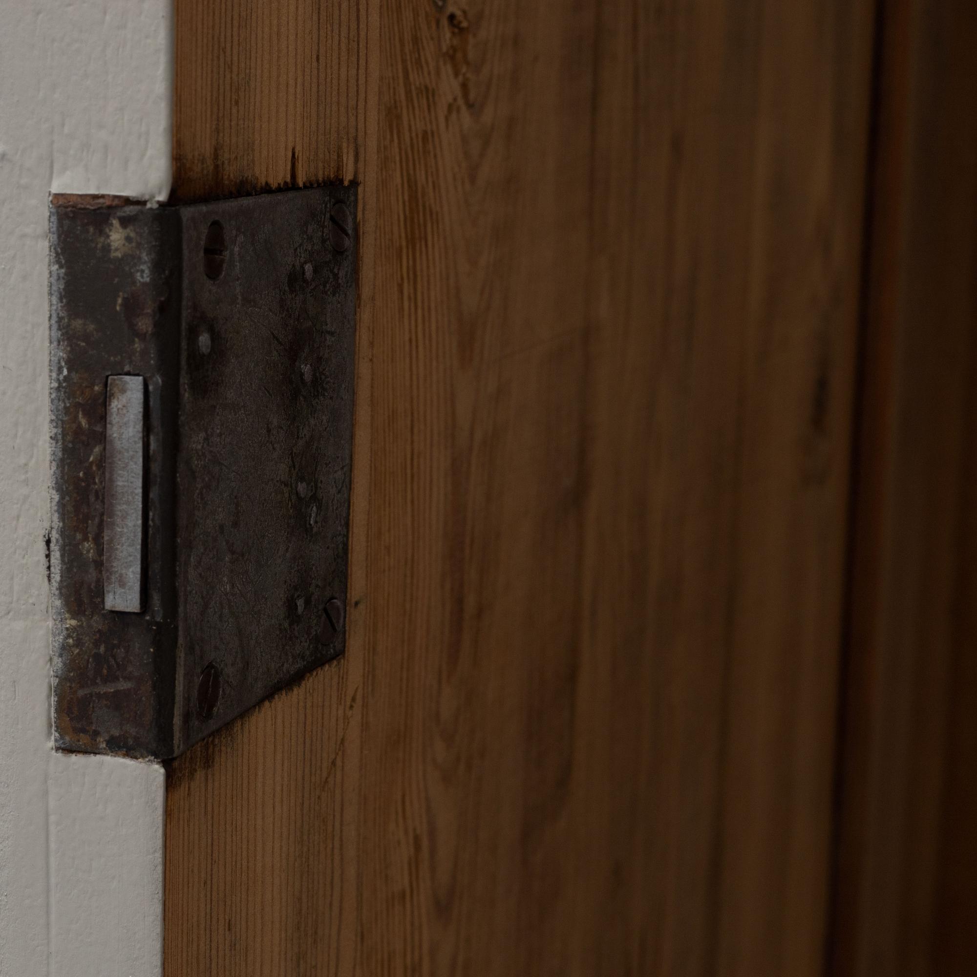 Wardrobe, late 19th century.