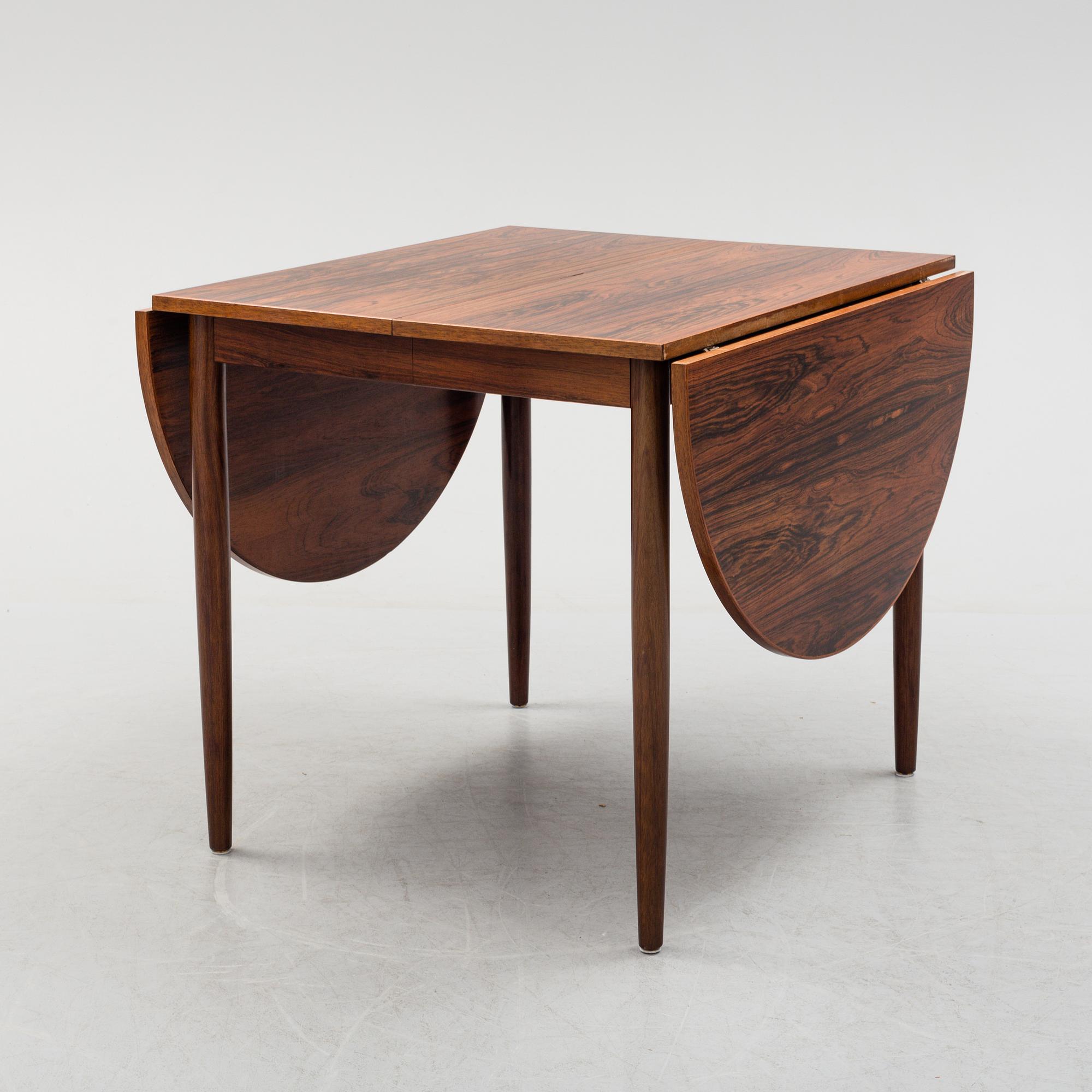 A five piece dining set, 1950's/60's.