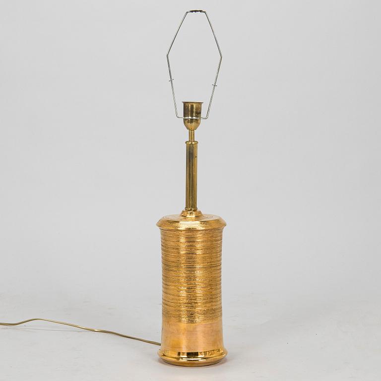 Aldo Londi, a 1960s/70s table lamp for Bitossi, Italy,
