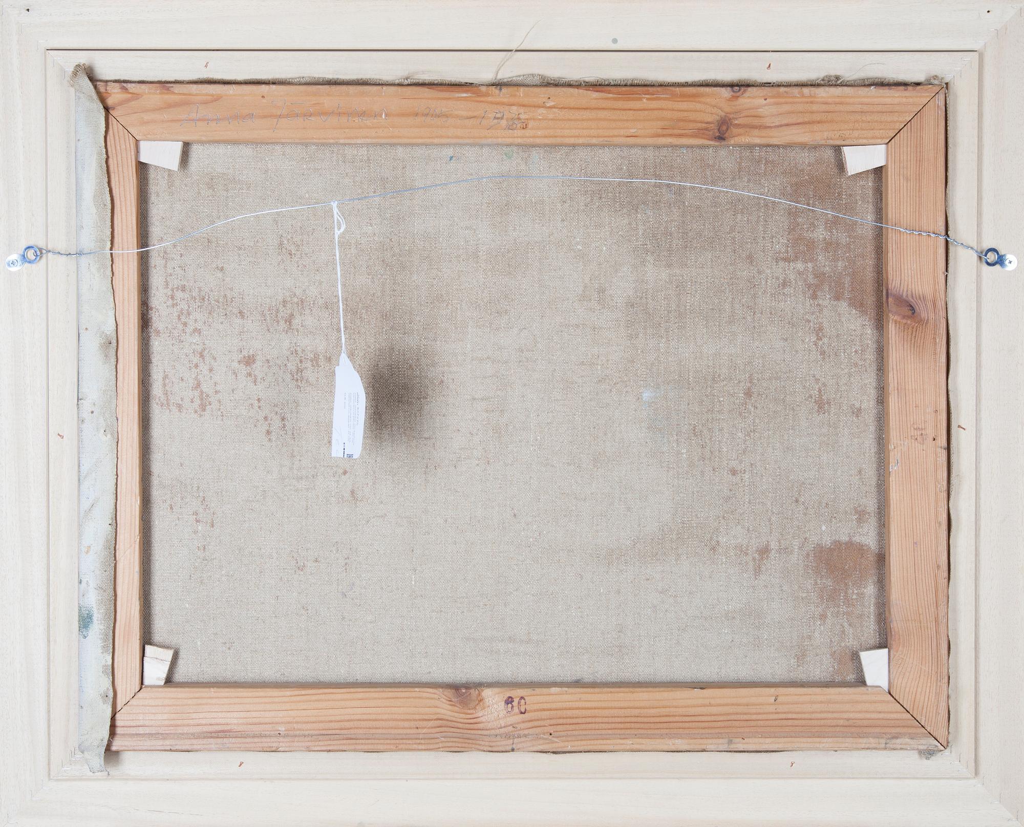 ANNA JÄRVINEN, olja på duk, signerad och daterad -45.