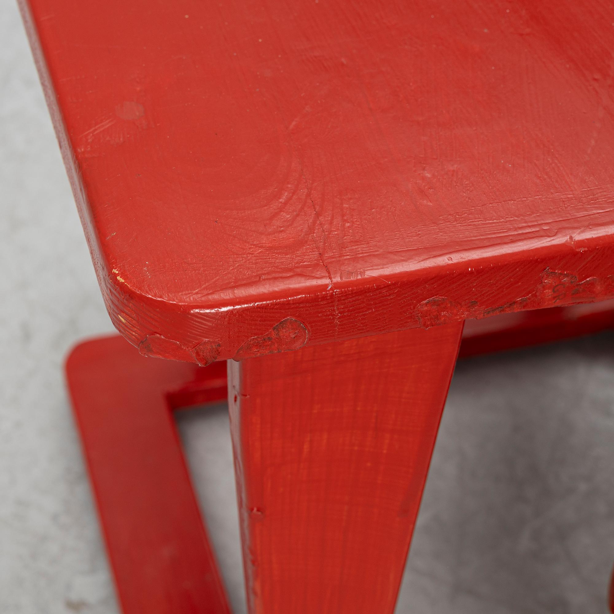 Library ladder, second half of the 20th century.