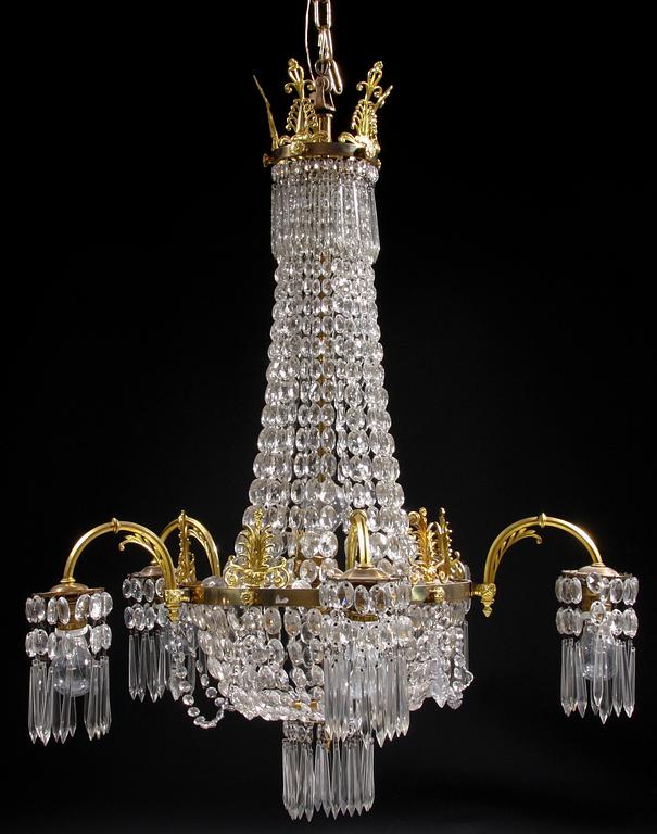 LJUSKRONA, oscariansk, 1800-talets slut. H ca 95.