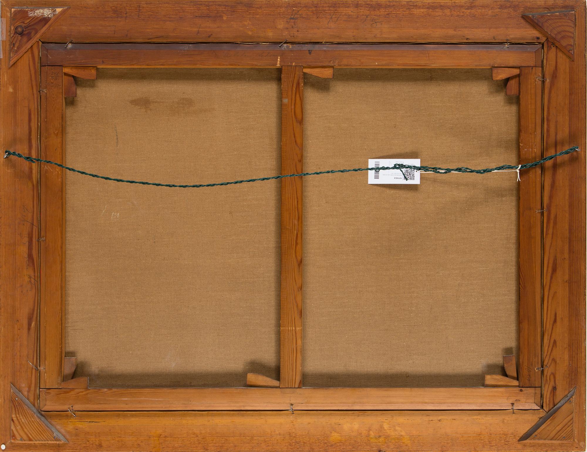 ANDERS ALTZAR, oil on canvas, signed and dated -29.