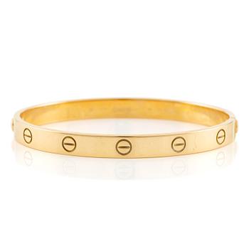 629. A Cartier bracelet "Love" 18K gold.