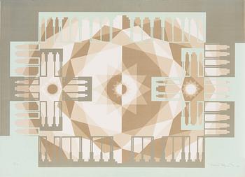 Pekka Ryynänen, lithograph, signed and dated -93, numbered 8/16.