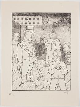 George Grosz, "Ecce Homo".