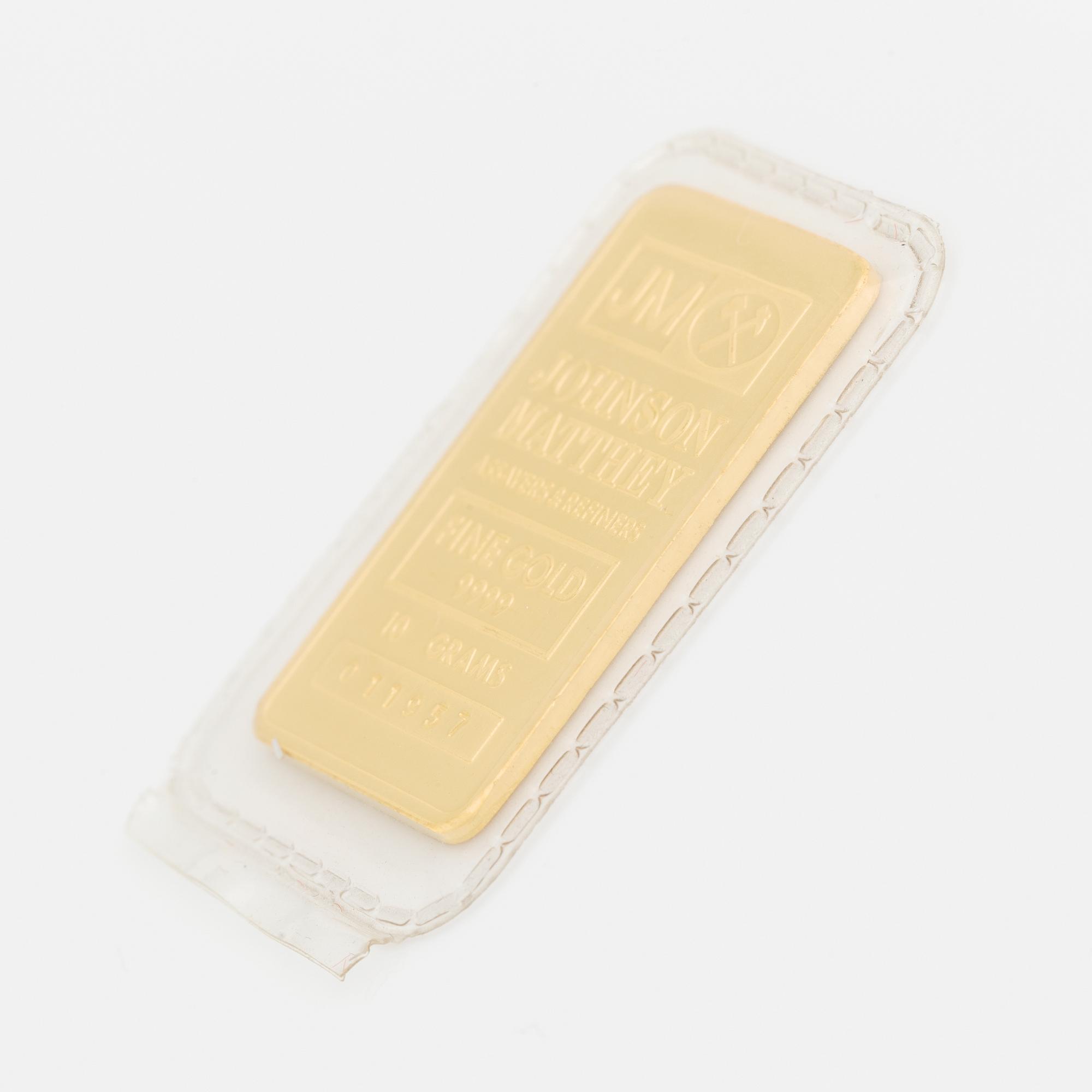 Gold bar.