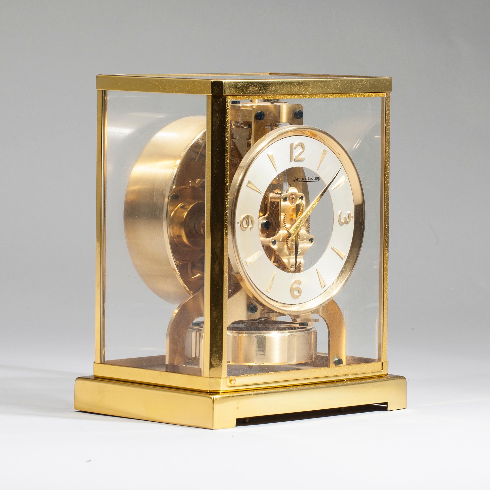 BORDSUR, Atmos, Jaeger-LeCoultre, Schweiz, 1900-talets senare hälft.