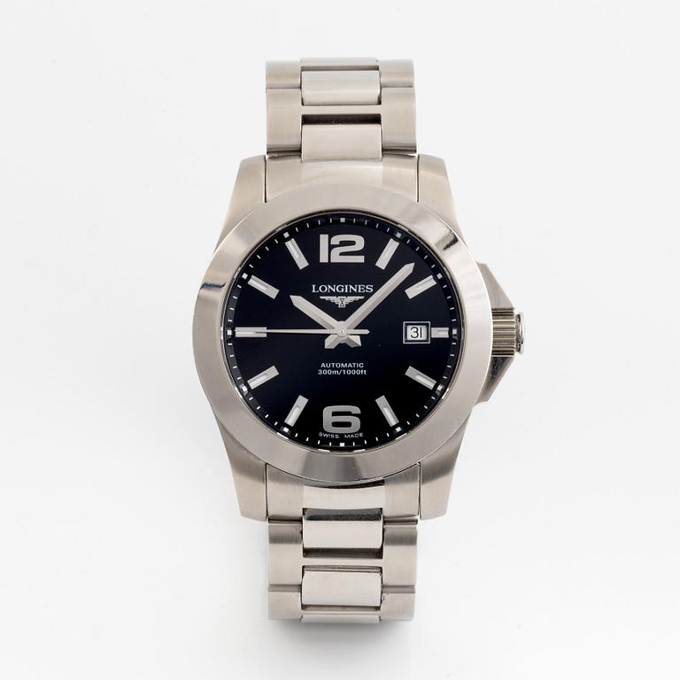 Longines, Conquest, wristwatch, 41 mm.