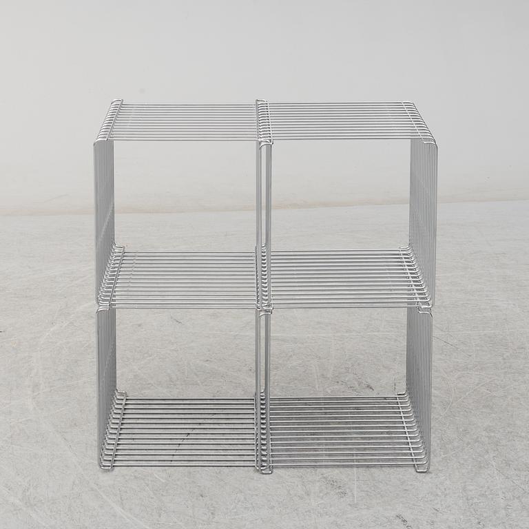 Four 'Wire cubes' by Verner Panton, Fritz Hansen.