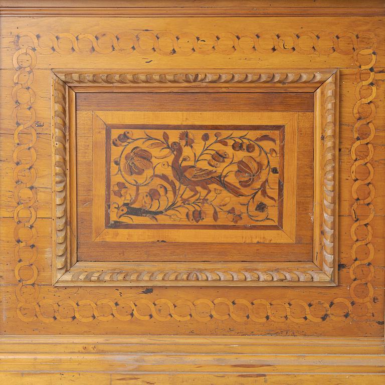 A South German late renaissance chest, 17th century.