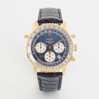 Breitling, Navitimer, Rattrapante, chronograph, wristwatch, 38 mm.