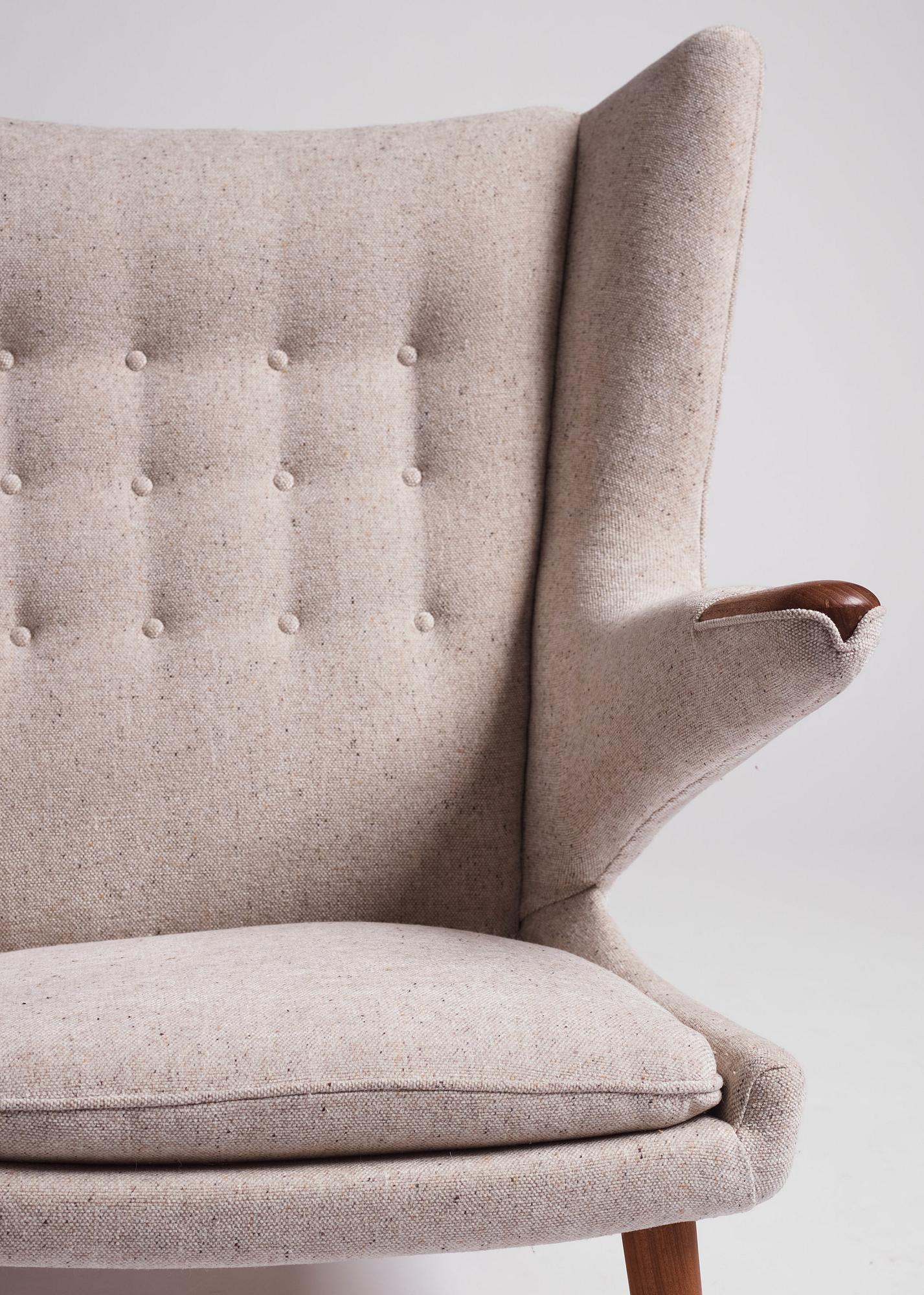 Hans J. Wegner, a 'Papa Bear' armchair, AP-stolen, Denmark 1950-60s.