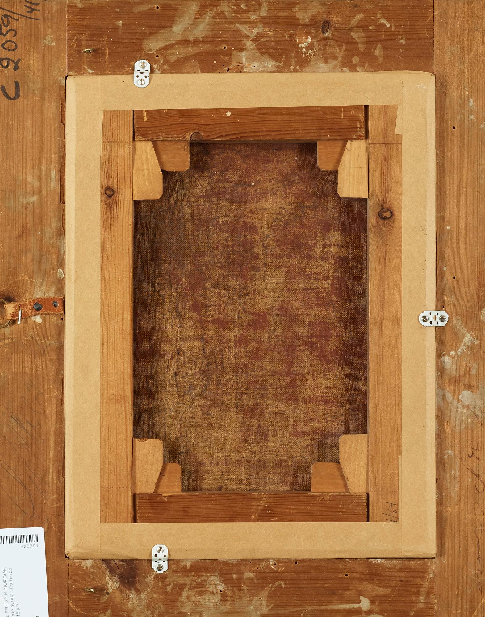 Carl Fredrik Kiörboe Attributed to, Fox hunting.