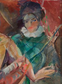 Jules Schyl, Model and Harlequin.