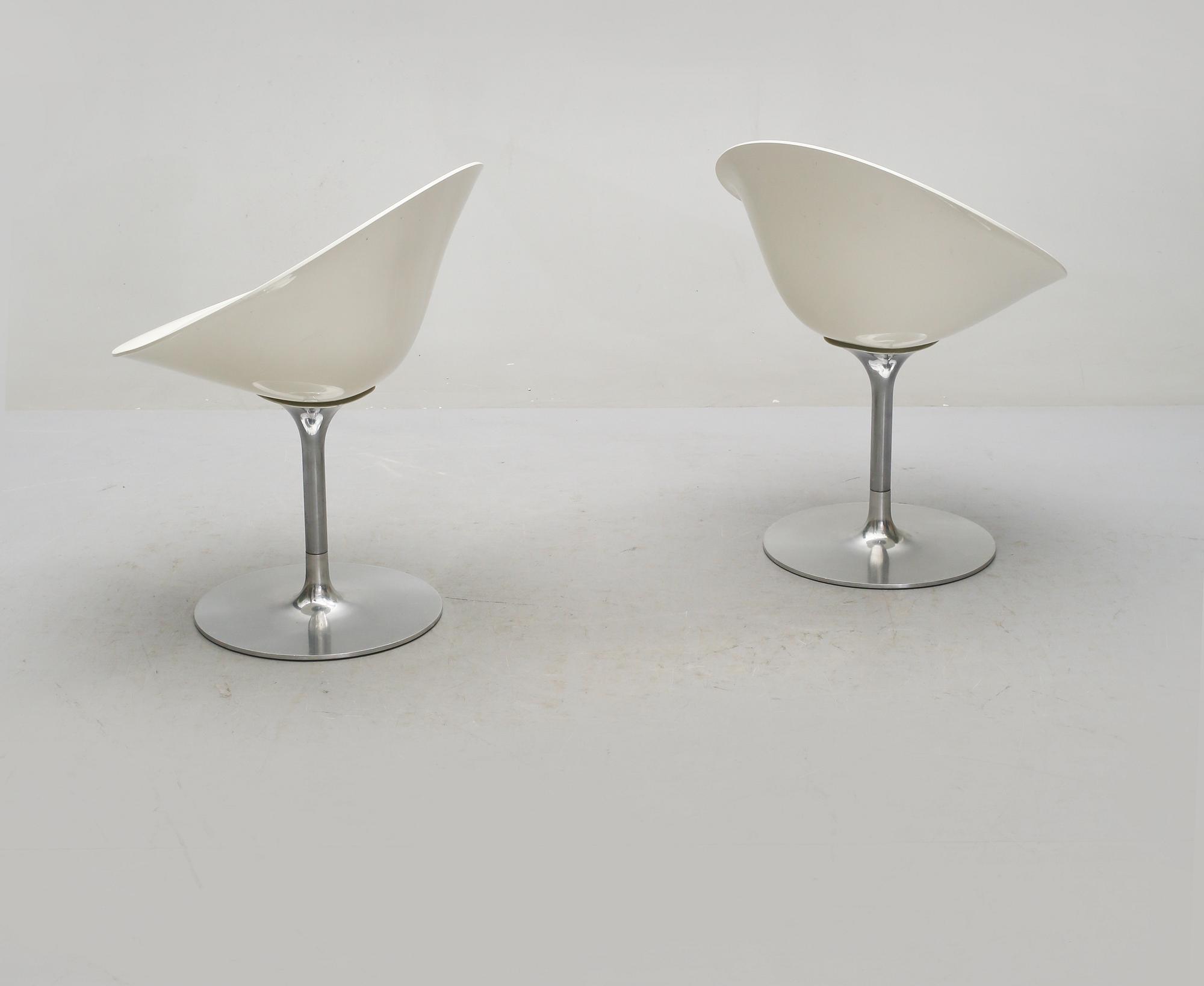STOLAR, ett par, "Eros", Philippe Starck för Kartell, modellen formgiven 1998.