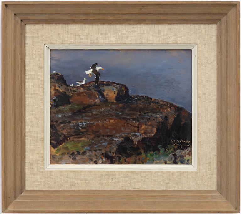 Lindorm Liljefors, Trutar på klippa.